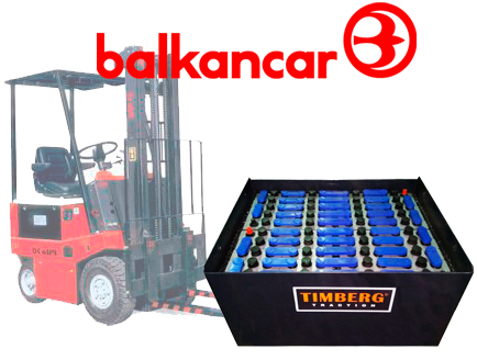 Тяговая батарея Timberg Traction 40х3PzS210 для электропогрузчика Balkancar EB-687