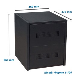 Шкаф для АКБ Форте 4х100