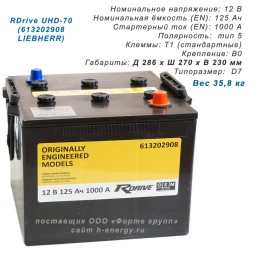 RDrive UHD-70 (625 023 000) Liebherr