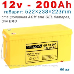 Yellow GB 12-200