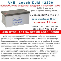 Leoch DJM 12200