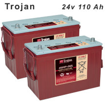 24v 110Ah Trojan тяговая гелевая батарея 