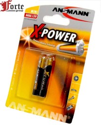 ANSMANN X-POWER 1510-0005 AAAA BL2