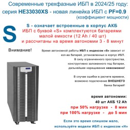 ИБП Hiden Expert HE33040XS 40 кВА