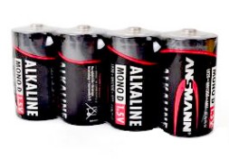 ANSMANN RED 5015581 LR20 SR4, в упак 20 шт