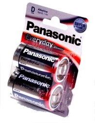Panasonic Everyday Power LR20EPS/2BP LR20 BL2