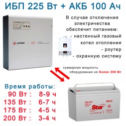 Штиль SW300L с АКБ 100 Ач