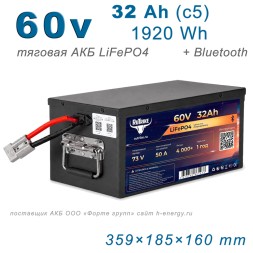 Rutrike LiFePO4 (60V/32Ah/50A BT)