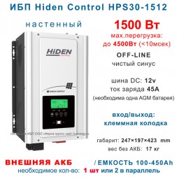 Hiden Control HPS30-1512 1.5 кВт