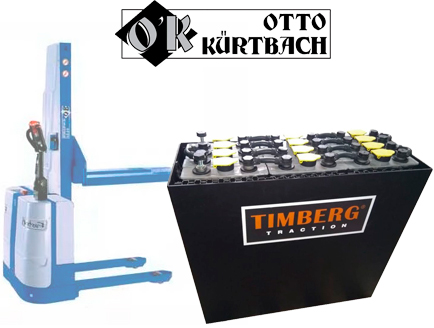Тяговая батарея Timberg Traction 12x2PzS250 для Otto Kurtbach