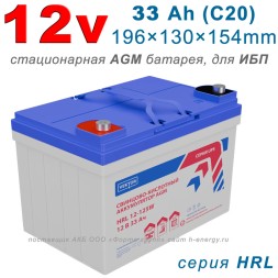Vektor HRL 12-125W (12v 33Ah)