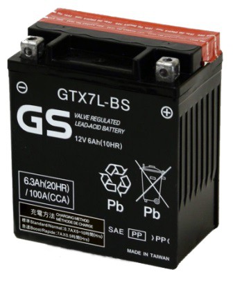 GS Battery (Yuasa) GS GTX7L-BS